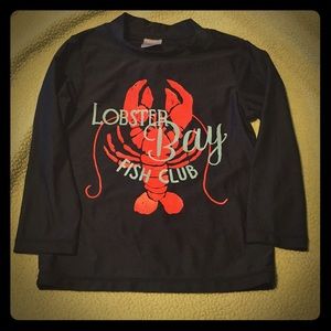 Long Sleeve Navy Blue Rashguard